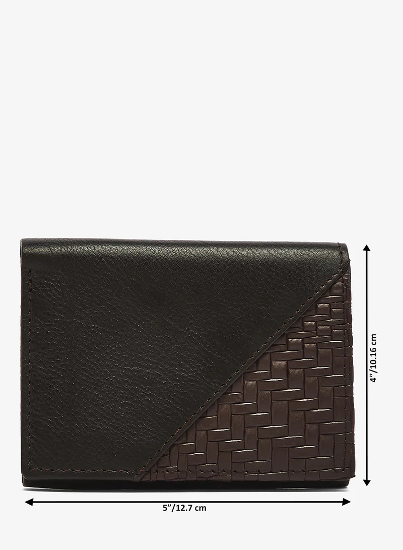Robert Wood  Genuine Leather Tri Fold Wallet for Men | Best Price UAE